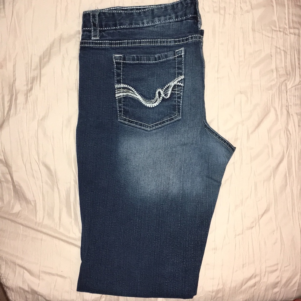 Dark wash jeans